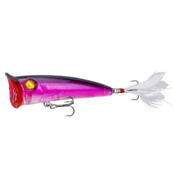 1Pcs Topwater Popper Fishing Lure 8cm 10.5g Floating Swim Wobblers Artificial Plastic Hard Bait Bass Pike Crankbaits Isca Tackle