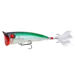 1Pcs Topwater Popper Fishing Lure 8cm 10.5g Floating Swim Wobblers Artificial Plastic Hard Bait Bass Pike Crankbaits Isca Tackle