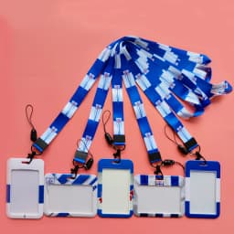 Chile CD Catholic University Football Club Card Covers ID Card Holder Students Bus Card Case Lanyard Identity Badge Cards Cover