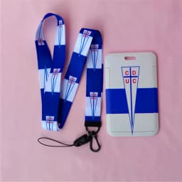 Chile CD Catholic University Football Club Card Covers ID Card Holder Students Bus Card Case Lanyard Identity Badge Cards Cover