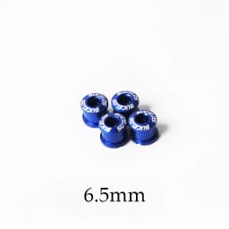 BUCKLOS 4pc 5pc Chainring Bolts 6.5mm 8.5mm Bike Chainwheel Screws Aluminum Alloy Bicycle Plate Screw for Single/double Crankset