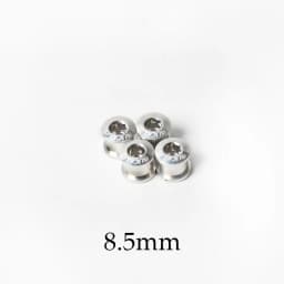 BUCKLOS 4pc 5pc Chainring Bolts 6.5mm 8.5mm Bike Chainwheel Screws Aluminum Alloy Bicycle Plate Screw for Single/double Crankset