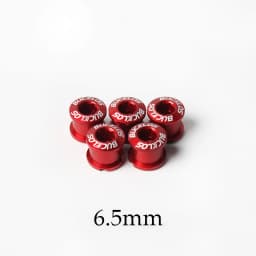 BUCKLOS 4pc 5pc Chainring Bolts 6.5mm 8.5mm Bike Chainwheel Screws Aluminum Alloy Bicycle Plate Screw for Single/double Crankset