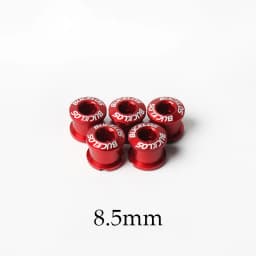 BUCKLOS 4pc 5pc Chainring Bolts 6.5mm 8.5mm Bike Chainwheel Screws Aluminum Alloy Bicycle Plate Screw for Single/double Crankset