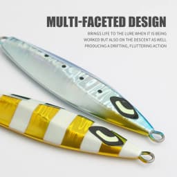 JIGGING PRO 100g 130g 160g 200g Slow Jigging Lure Japan Design Ocean Stinger Wing Lure Metal Jig