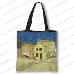 Oil Painting Blossoming Almond Tree / Starry Night Tote Bag Van Gogh Sunflower Women Handbag Canvas Shoulder Shopping Bags
