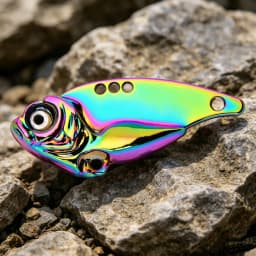 Rotating Sequin Metal VIB 7g 10g 15g 20g Fishing Lure Rotating Tail Vibration Spoon Spinner Bait Crankbait Bass Fishing Tackle