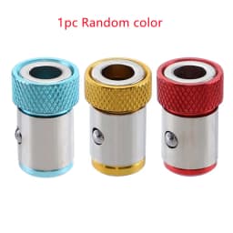 Universal Magnetic Ring for 6.35mm 1/4" Drill Bit Magnet Powerful Ring Strong Magnetizer Electric Screwdriver Bits