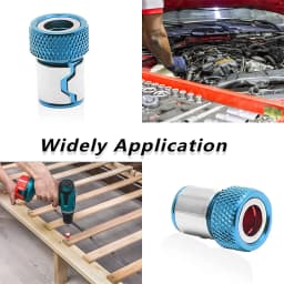 Universal Magnetic Ring for 6.35mm 1/4" Drill Bit Magnet Powerful Ring Strong Magnetizer Electric Screwdriver Bits