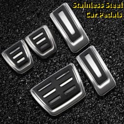 AT MT for VW GOLF 7 GTi MK7 Lamando POLO A05 Passat B8 Skoda Rapid Octavia 5E 5F A7 2014-2023 Stainless Steel Car Pedal Cover