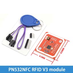 RFID module PN532 RC522 MFRC-522 RDM6300 Kits NFC S50 13.56 Mhz 125Khz 6cm With Tags SPI Write & Read for arduino uno 2560