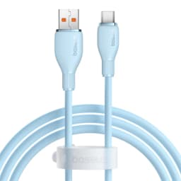 Baseus USB Type C Cable For Realme Huawei Pro Fast Charging Wire USB-C Charger Data Cord For Samsung Oneplus Poco F3 Soft TPE