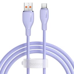 Baseus USB Type C Cable For Realme Huawei Pro Fast Charging Wire USB-C Charger Data Cord For Samsung Oneplus Poco F3 Soft TPE