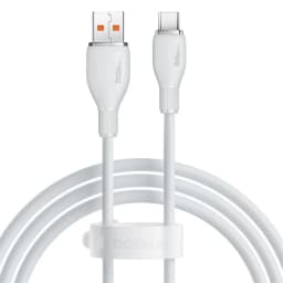 Baseus USB Type C Cable For Realme Huawei Pro Fast Charging Wire USB-C Charger Data Cord For Samsung Oneplus Poco F3 Soft TPE