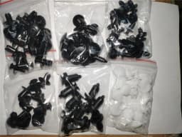 6 Size 100pcs Auto Fastener Clip Mixed for Honda Mugen Power Civic Accord CRV Hrv Jazz