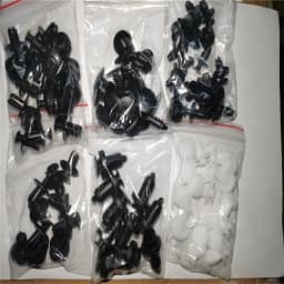 6 Size 100pcs Auto Fastener Clip Mixed for Honda Mugen Power Civic Accord CRV Hrv Jazz