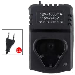 1PC 12V Universal Electric Drill Charger DC US/EU Li-Ion Rechargeable Charger Support 110-240V For Hand Drill Electrical Wrench