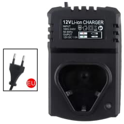 1PC 12V Universal Electric Drill Charger DC US/EU Li-Ion Rechargeable Charger Support 110-240V For Hand Drill Electrical Wrench