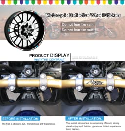 Motorcycle Stickers Reflective Waterproof Decals Waterproof Africa Twin 750 XRV for Honda XRV750 Accessories 2000 2001 2002 2003