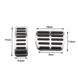 Car Gas Pedal Covers for Volkswagen Amarok MOIA Polo Bora Jetta MK4 Golf 4 IV Jetta MK4 for Audi A1 A3 TT for Skoda Fabia Rapid