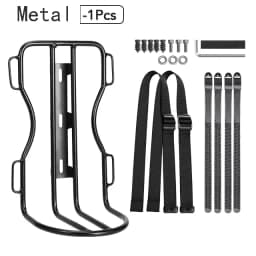 NEWBOLER Bicycle Gear Mount Stuff Holder Cage Mount Cycling Fork Frame Gear Bag Carry Mount Road Bike Bottle Cage