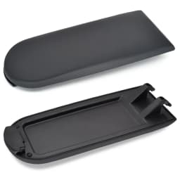 Car Armrest Cover Latch Lid Center Console Center Lock Clip Catch PU Leather Arm Rest Cap For Skoda Octavia Fabia Roomster Rapid