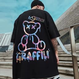 M-8XL Oversized Tshirts New Korean T-shirt Loose Summer Enlarged Round Neck Casual Couple Top Short Sleeve Men's Shirt