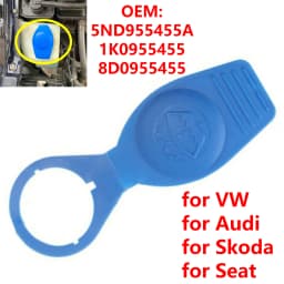 1K0955455 Car Windshield Washer Fluid Reservoir Tank Cap 8D0955455 for VW Golf Passat Jetta Tiguan for Audi for Skoda for Seat