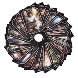 NEW Fin Sieve Kipper Tarot Cards Full English Board Games Divination Fate Family Party Playing Oracle Card Deck Table Game