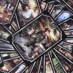 NEW Fin Sieve Kipper Tarot Cards Full English Board Games Divination Fate Family Party Playing Oracle Card Deck Table Game