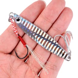 New 7g 12g 17g 22g 30g 40g Metal Cast Jig Spoon Shore Casting Jigging Fish Sea Bass Fishing Lure Artificial Bait Winter Tackle