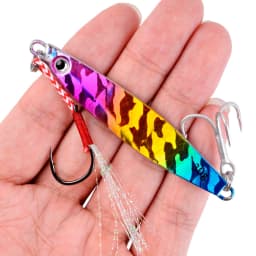 New 7g 12g 17g 22g 30g 40g Metal Cast Jig Spoon Shore Casting Jigging Fish Sea Bass Fishing Lure Artificial Bait Winter Tackle