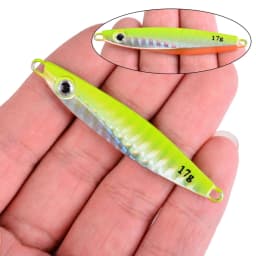 New 7g 12g 17g 22g 30g 40g Metal Cast Jig Spoon Shore Casting Jigging Fish Sea Bass Fishing Lure Artificial Bait Winter Tackle