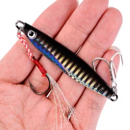 New 7g 12g 17g 22g 30g 40g Metal Cast Jig Spoon Shore Casting Jigging Fish Sea Bass Fishing Lure Artificial Bait Winter Tackle