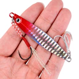 New 7g 12g 17g 22g 30g 40g Metal Cast Jig Spoon Shore Casting Jigging Fish Sea Bass Fishing Lure Artificial Bait Winter Tackle