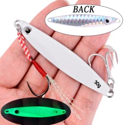 New 7g 12g 17g 22g 30g 40g Metal Cast Jig Spoon Shore Casting Jigging Fish Sea Bass Fishing Lure Artificial Bait Winter Tackle