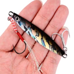 New 7g 12g 17g 22g 30g 40g Metal Cast Jig Spoon Shore Casting Jigging Fish Sea Bass Fishing Lure Artificial Bait Winter Tackle