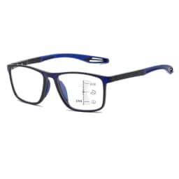 New Anti-blue Light Progressive Multifocal Reading Glasses Women&Men Classic Oversize Frame Presbyopic Glasses With +1.0to+4.0