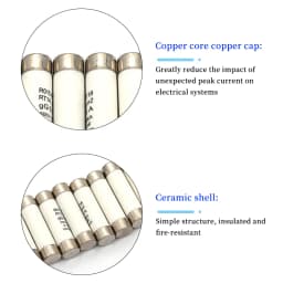 5/20/60Pcs 10*38 Fast blow Ceramic Fuse 10x38mm Fuse 380V 500V 0.5A 1A 2A 3A 4A 5A 6A 8A 10A 16A 20A 25A 32A 40A RO15 RT18 RT14