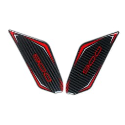 3D Carbon Fibre Motorcycle Accessories Sticker Decal Gas Oil Fuel Tank Pad Protector Case Non-Slip Decorative For Z900 z900se