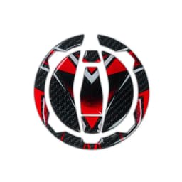 3D Carbon Fibre Motorcycle Accessories Sticker Decal Gas Oil Fuel Tank Pad Protector Case Non-Slip Decorative For Z900 z900se
