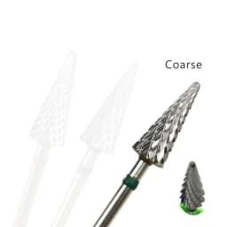 HYTOOS Cone Shape Nail Drill Bit Carbide 3/32" Milling Cutter For Manicure Rotary Burr Electric Drill Accessories Tool