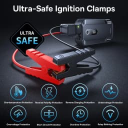 Baseus 20000mAh Car Jump Starter Power Bank 2000A 20000mAh Car Battery Charger Auto Emergency Booster Starting Device Jump Start