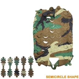 3D Camo Laser Cut Leaf Shape Airsoft Helmet Cover Mesh Helmet Cloth Paintball Paratrooper Hunting Airsoft Helmet Accessories