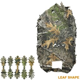 3D Camo Laser Cut Leaf Shape Airsoft Helmet Cover Mesh Helmet Cloth Paintball Paratrooper Hunting Airsoft Helmet Accessories