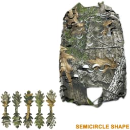 3D Camo Laser Cut Leaf Shape Airsoft Helmet Cover Mesh Helmet Cloth Paintball Paratrooper Hunting Airsoft Helmet Accessories