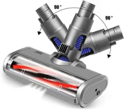 Motorized Floor Brush Head Tool For Dyson V6 DC58 DC59 DC61 DC62 Vacuum Cleaner Soft Sweeper Roller Head Floor Brush Accessories
