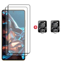 For Poco X5 Pro 5G Glass For Xiaomi Poco X5 Pro Tempered Glass 9H Full Cover Screen Protector Poco M4 X3 X4 X5 Pro 5G Lens Glass