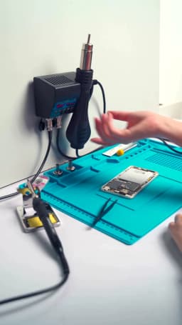 JCD 2 in 1 750W Hot Air Gun LCD Digital Display Welding Soldering Rework Station for Cell-phone BGA SMD PCB IC Solder Iron 8898