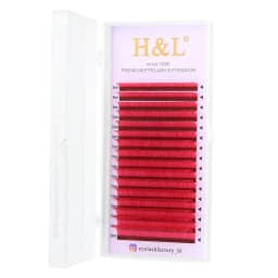 H&L New C/D/CC Curl 0.07 mm Mix Length False Lashes Eyelash Individual Colored Lashes Faux Eyelash Extensions